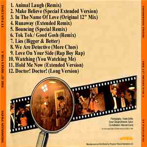 Thompson Twins - The 12" Mixes Vol 1 mp3 album