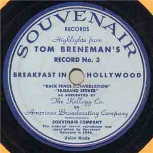 Tom Breneman - Highlights From Tom Breneman's Breakfast In Hollywood mp3 album