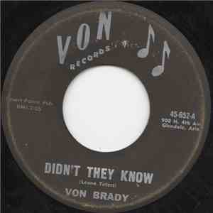 Von Brady - Didn't They Know mp3 album