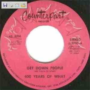 400 Years Of What - Get Down People / Do What You Like mp3 album