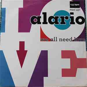 Alario - We All Need Love mp3 album
