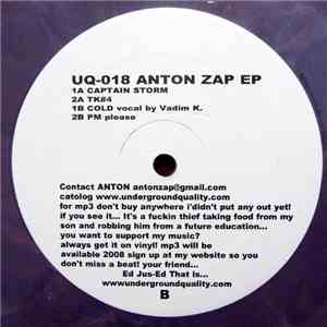 Anton Zap - Anton Zap EP mp3 album