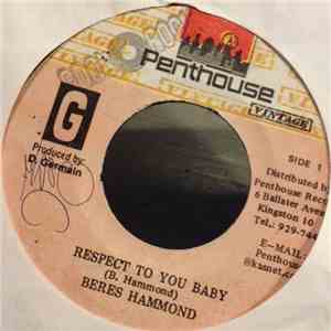 Beres Hammond - Respect To You Baby mp3 album
