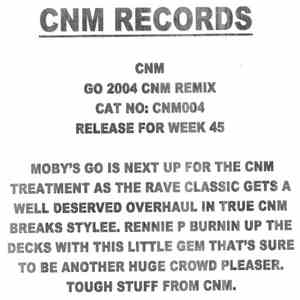 CNM - Go 2004 (CNM Remix) mp3 album