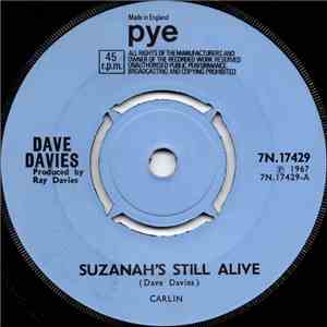 Dave Davies - Suzannah's Still Alive mp3 album