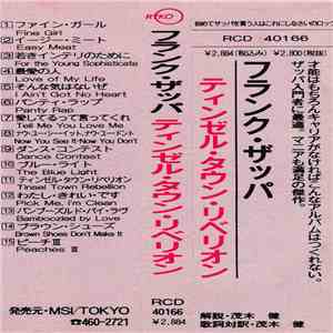 Frank Zappa - Tinsel Town Rebellion mp3 album