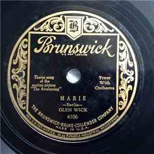 Glen Wick - Marie / Sally Of My Dreams mp3 album