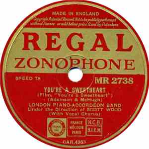 London Piano-Accordeon Band - You're A Sweetheart mp3 album