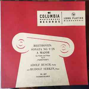 Ludwig van Beethoven - Sonata No. 9 for Violin and Piano ("Kreutzer") mp3 album