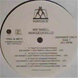 Me'Shell NdegéOcello - If That's Your Boyfriend (He Wasn't Last Night) mp3 album