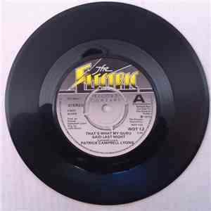Patrick Campbell-Lyons - That's What My Guru Said Last Night mp3 album