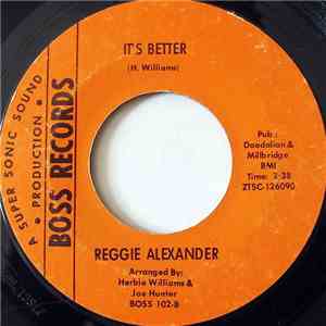 Reggie Alexander - It's Better mp3 album