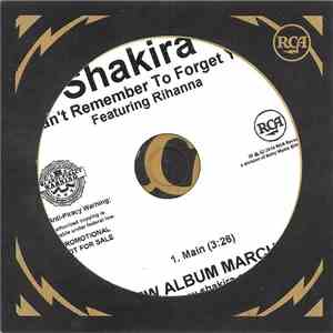 Shakira Featuring Rihanna - Can't Remember To Forget You mp3 album
