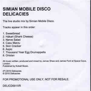 Simian Mobile Disco - Delicacies mp3 album