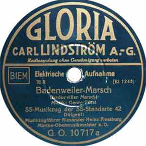 SS-Musikzug Der SS-Standarte 42 - Badenweiler-Marsch / Stahlhelm-Bundesmarsch mp3 album