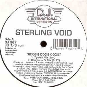 Sterling Void - Boogie Oogie Oogie mp3 album