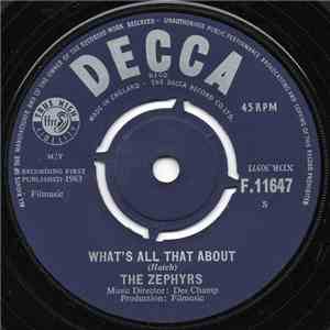 The Zephyrs  - What's All That About / Oriental Dream mp3 album