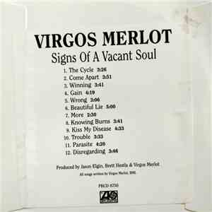 Virgos Merlot - Signs Of A Vacant Soul mp3 album