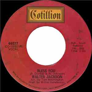 Walter Jackson - Bless You / Coldest Days Of My Life mp3 album