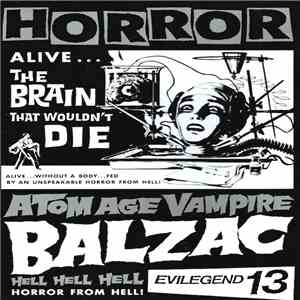 Balzac - The 3rd Season Of Atom Age Vampire Number-05 "Horror - Hell Hell Hell" mp3 album