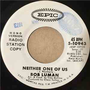 Bob Luman - Neither One Of Us mp3 album
