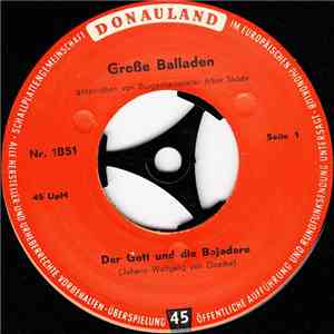 Burgschauspieler Albin Skoda - Große Balladen mp3 album