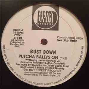 Bust Down - Putcha Ballys On mp3 album