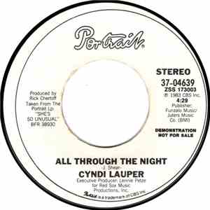 Cyndi Lauper - All Through The Night mp3 album