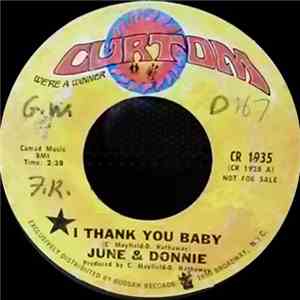 June & Donnie - I Thank You Baby mp3 album