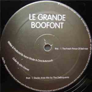 Le Grande Boofont - The Fresh Prince Of Bell Hair mp3 album