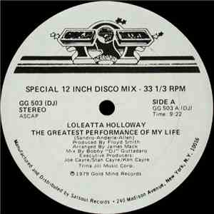 Loleatta Holloway - The Greatest Performance Of My Life mp3 album