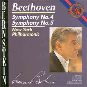 Ludwig van Beethoven - New York Philharmonic, Leonard Bernstein - Symphony No. 4 - Symphony No. 5 mp3 album