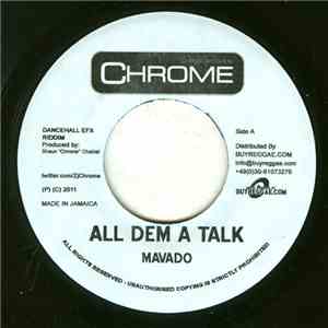 Mavado / Tony Matterhorn - All Dem A Talk / G.O.A.T. mp3 album