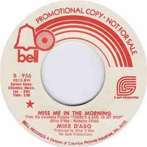 Mike D'Abo - Miss Me In The Morning / Arabella Cinderella mp3 album