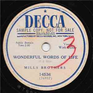 Mills Brothers - Wonderful Words Of Life / I Need Thee Every Hour mp3 album