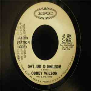 Obrey Wilson - Don't Jump To Conclusions mp3 album