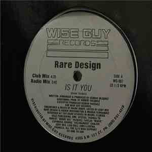 Rare Design - Is It You mp3 album