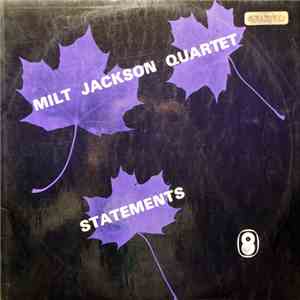 The Milt Jackson Quartet - Statements mp3 album