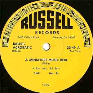 Unknown Artist - A Miniature Music Box mp3 album