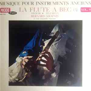 Vivaldi / Telemann - Bernard Krainis Et Son Ensemble Baroque - Musique Pour Instruments Anciens - La Flute A Bec Vol. 9 mp3 album