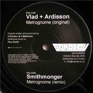 Vlad & Ardisson - Metrognome mp3 album