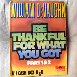 William DeVaughn - Be Thankful For What You Got mp3 album