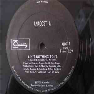 Anacostia - Ain't Nothing To It mp3 album