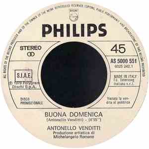 Antonello Venditti / Walter Foini - Buona Domenica / Faccia Di Luna mp3 album