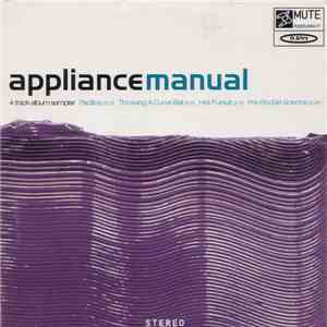 Appliance - Manual (4 Track Album Sampler) mp3 album