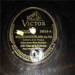 Artie Shaw And His Orchestra - Mister Meadowlark / My Fantasy mp3 album