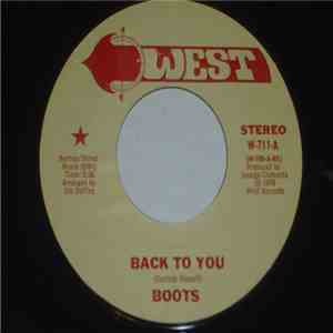 Boots - Back To You / Morning Love mp3 album