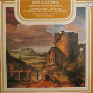 Brahms, Pierre Monteux, London Symphony Orchestra - Symphony No. 2/Symphonie No 2 + Academic Festival Overture/Ouverture Pour Une Fête Académique mp3 album