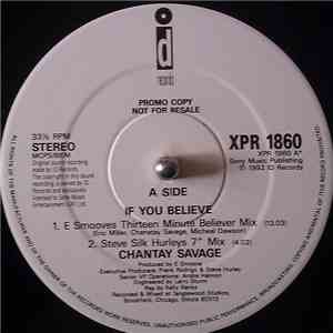 Chantay Savage - If You Believe mp3 album
