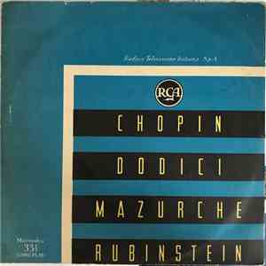 Chopin - Rubinstein - Dodici Mazurche mp3 album